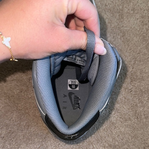 Nike Air Gray High-Top Sneakers - Picture 4 of 6